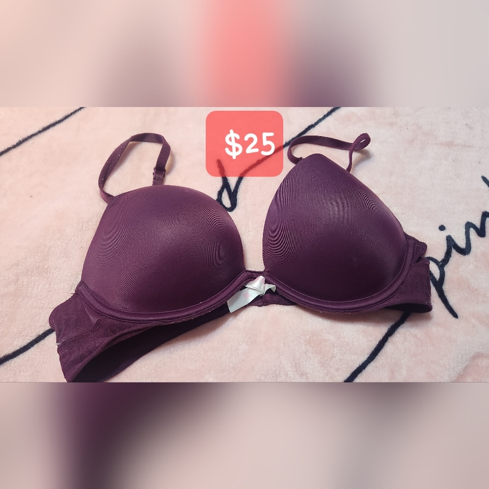 Pink push up bra 36b